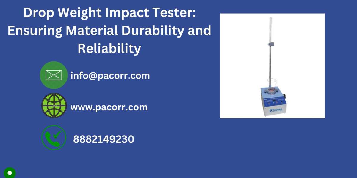 Evaluating the Impact Resistance of Materials: How the Drop Weight Impact Tester Ensures Product Longevity and Performan